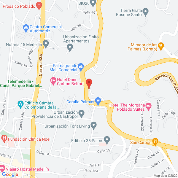 Mapa de Carnicería Y Granero Limonar 1