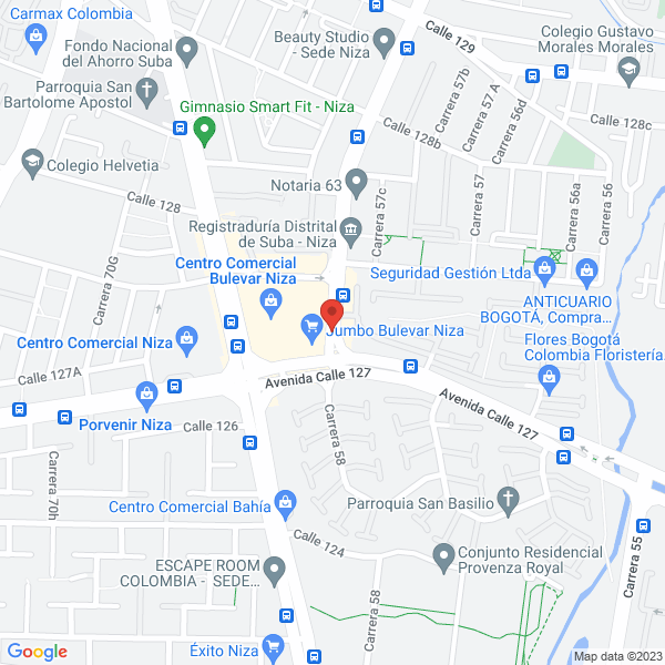 Mapa de Carolina Endara Ltda.