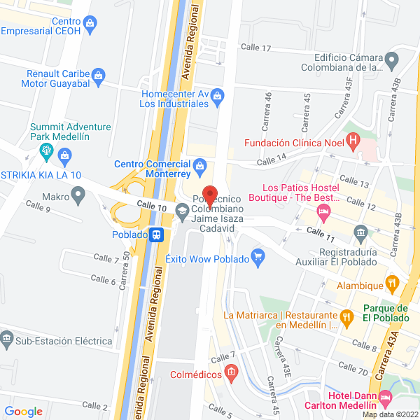Mapa de Boutique Shaday