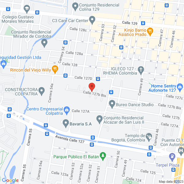 Mapa de Drogueria Caleña