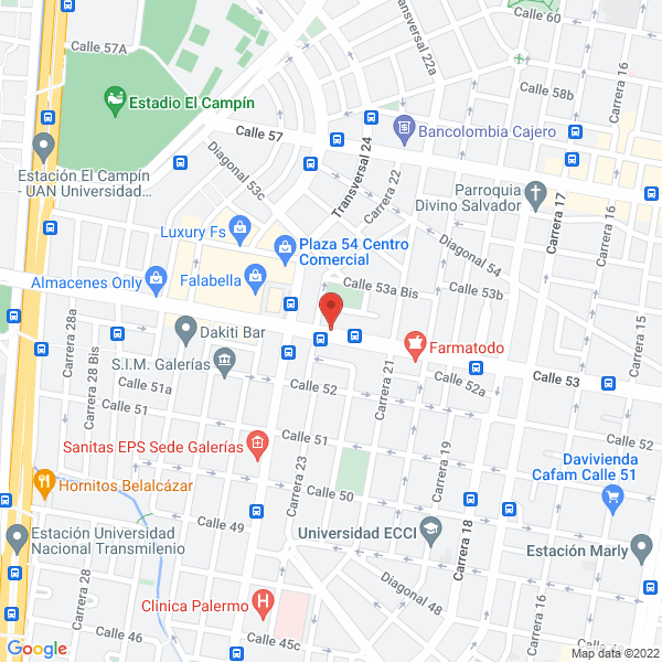 Mapa de Buffet De Abogados Cristianos