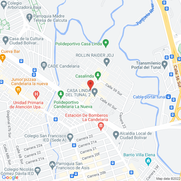 Mapa de Centro De Estética Cuerpo Sano