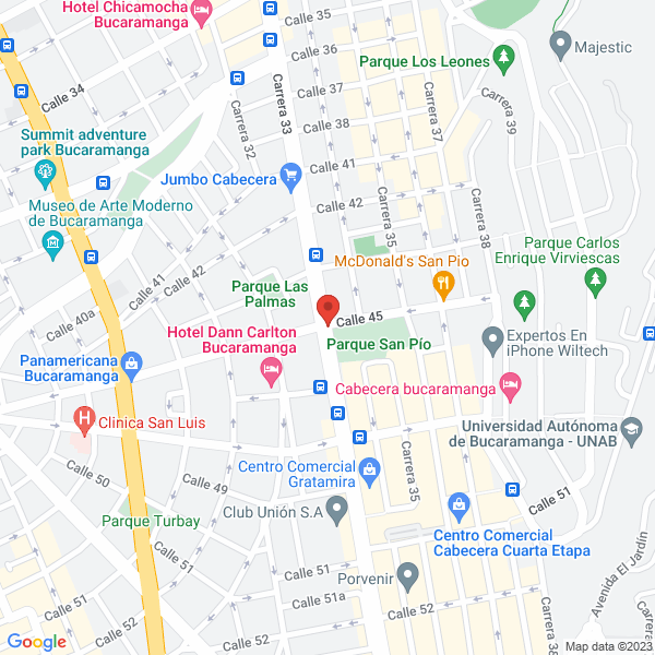 Map of Ladies Dress Rental