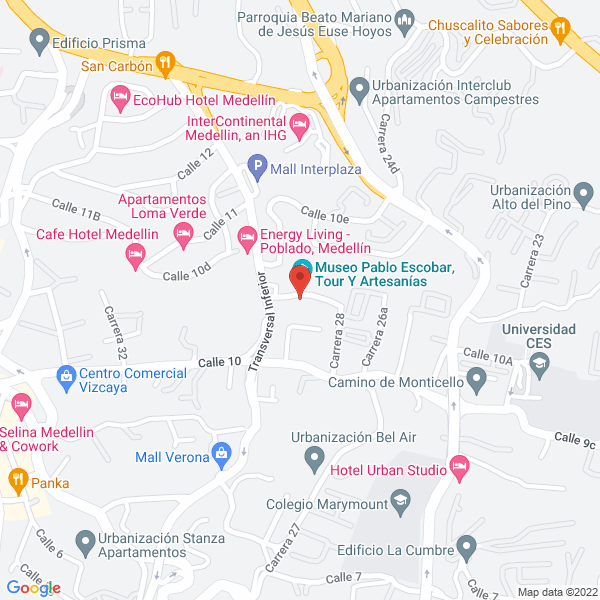 Mapa de Centro De Estética Merleny Villa