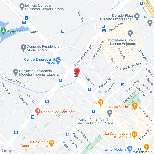 Mapa de Centro De Estética Y Spa Maluma