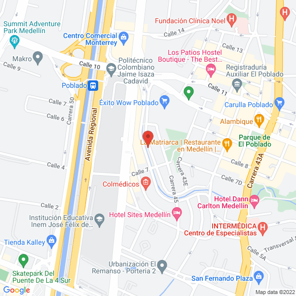 Mapa de Centro De Estudios Nacionales
