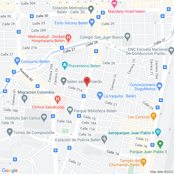 Mapa de Brostypollos La 76