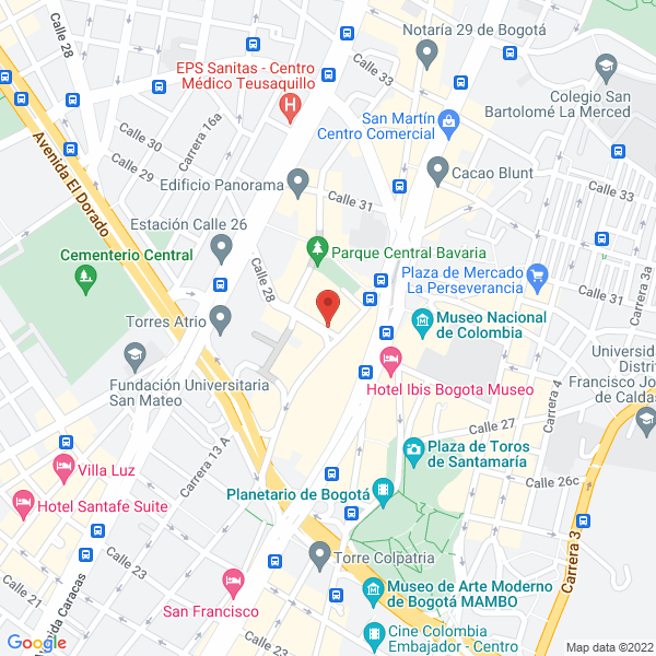 Mapa de Buenturismo Ltda.
