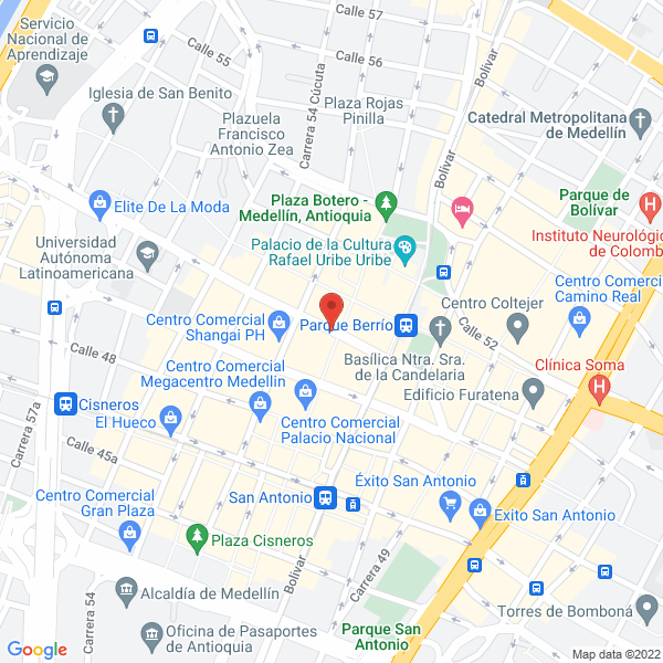 Mapa de Bufete Int. Abogados Espec. Con Sol. Globales