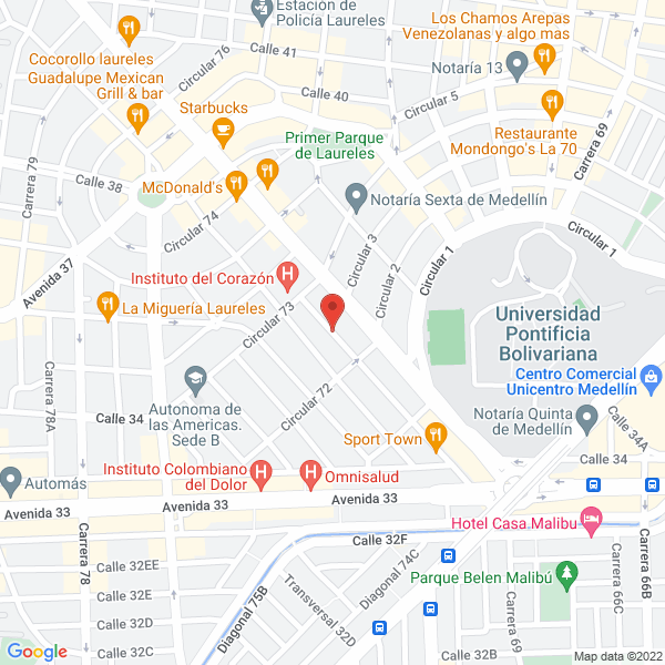 Mapa de Cabletelco S.A.S