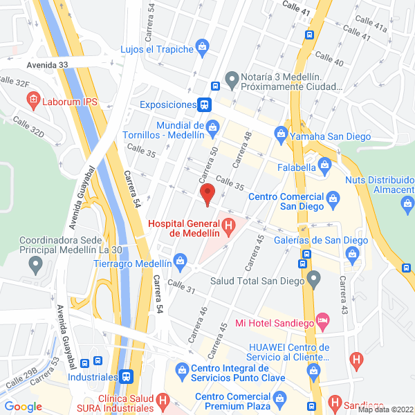Mapa de Cambio De Cheques La 34