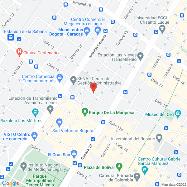 Mapa de Cameleco Ltda.