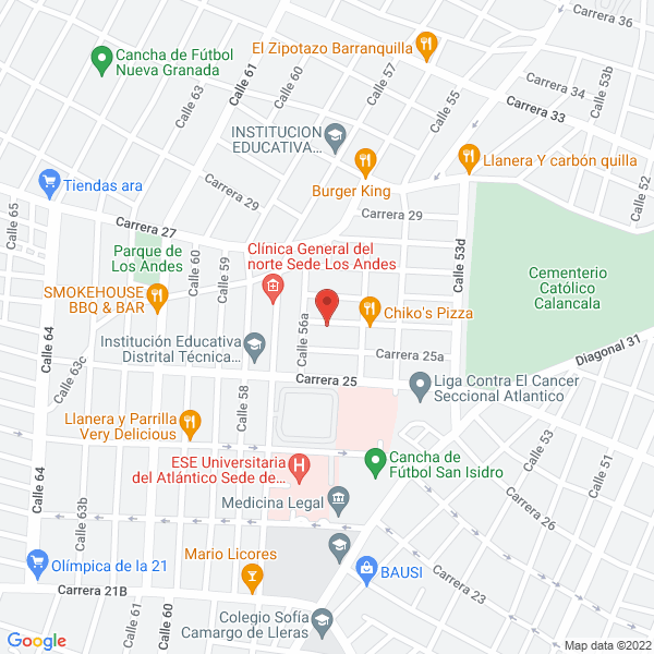Map of Camelot Publicidad & Marketing