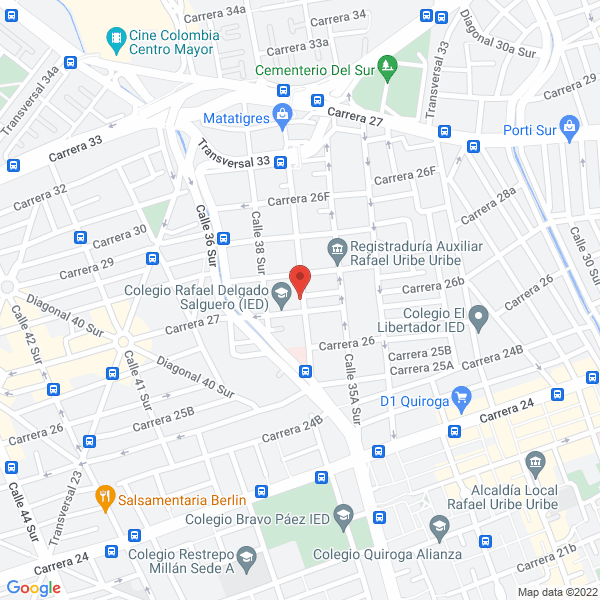 Mapa de Camfecol