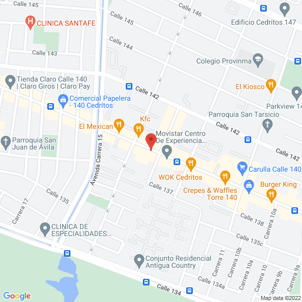 Mapa de Camisetas En Linea.Com