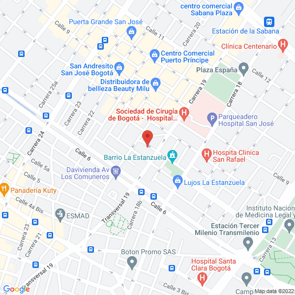 Mapa de Card Repuestos