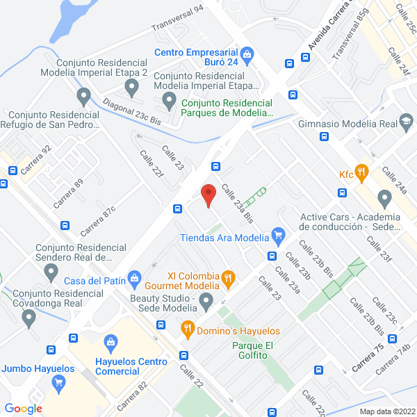 Mapa de Cárdenas Y Abogados Asociados Ltda.