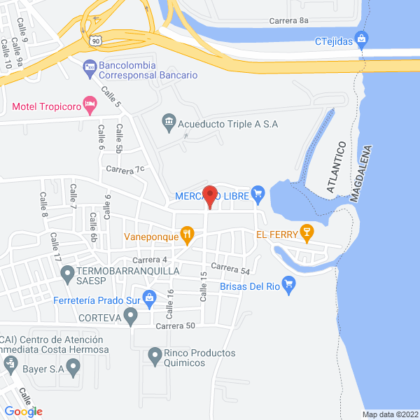 Map of Carrocería La Esperanza