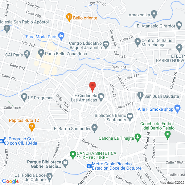 Mapa de Carta Pan