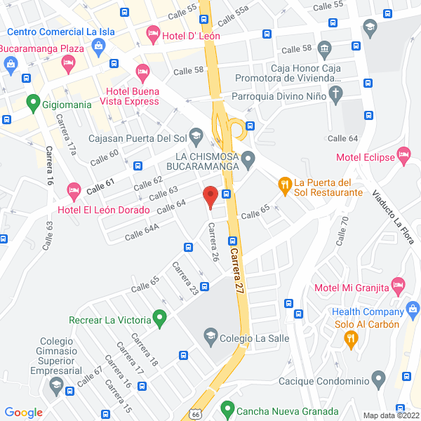 Map of Carva Equipos