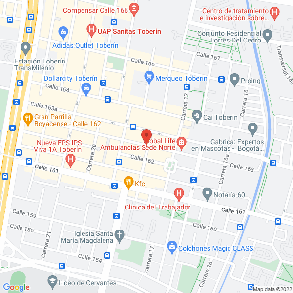 Mapa de Casa Del Tornillo