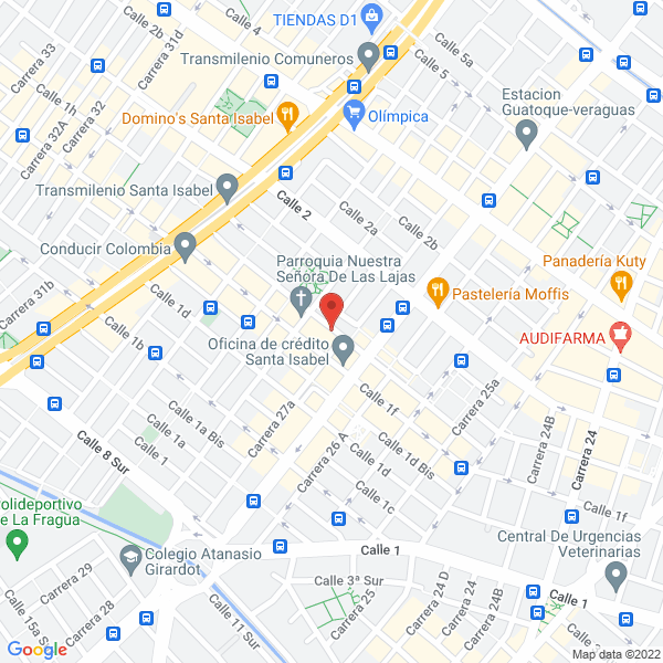 Mapa de Casa Linda Hogar Gerontológico