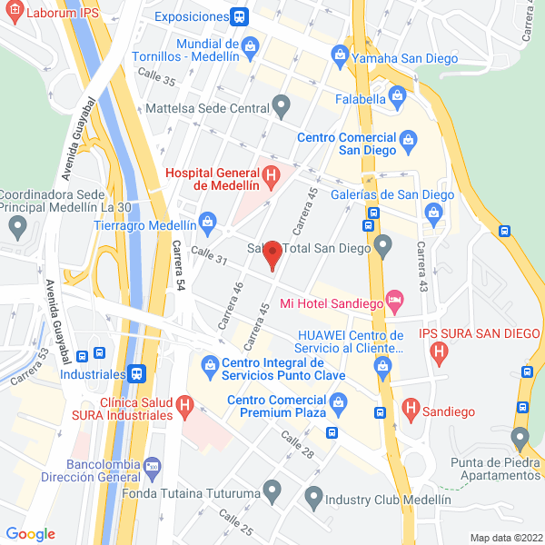 Mapa de Casa Mecánica Ltda.