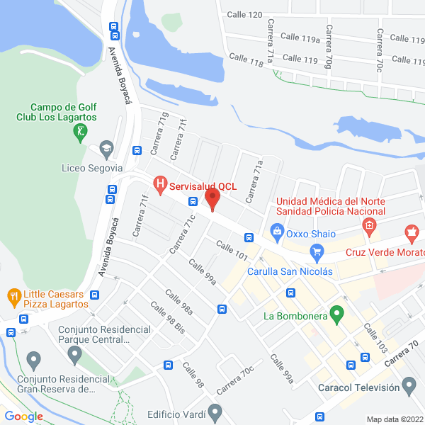 Mapa de Casa Sibarita