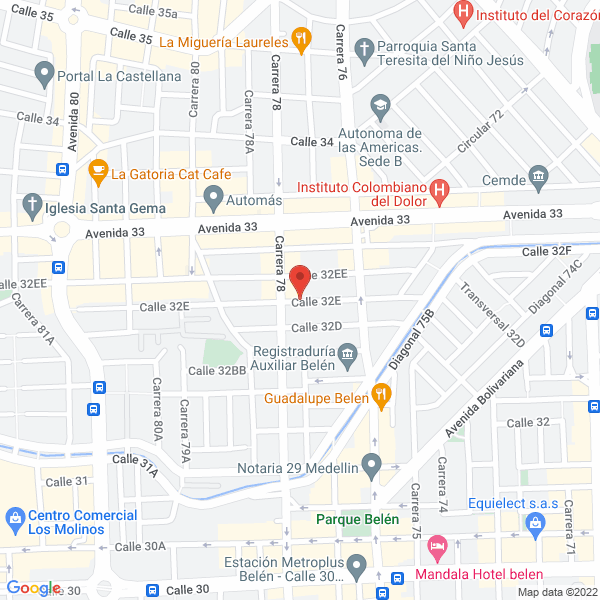 Mapa de C.I. Angel S.A.