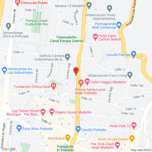 Mapa de Colcueros S.A