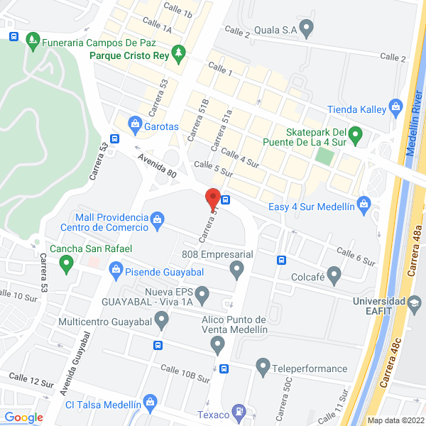 Mapa de Central De Soldaduras Y Protección Industrial S.A.