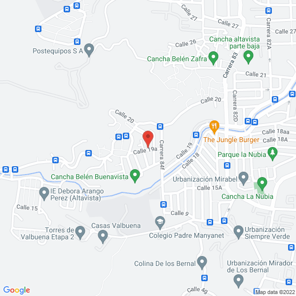 Mapa de Cafe Burguer