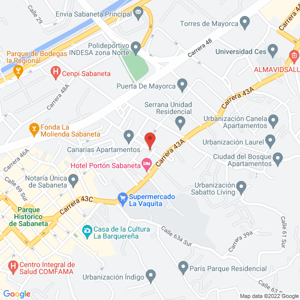 Mapa de Café Rissua Bali