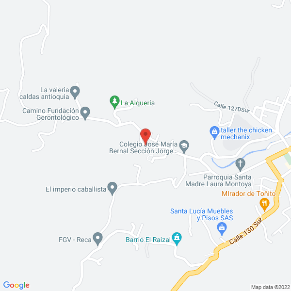 Mapa de Cajonería Rancho Mojado