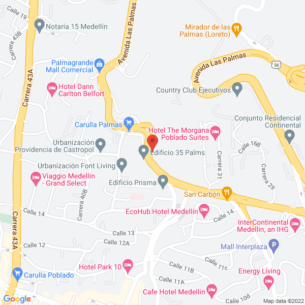 Mapa de Calendula Natural Shop