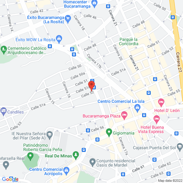 Map of Calzado Andretty