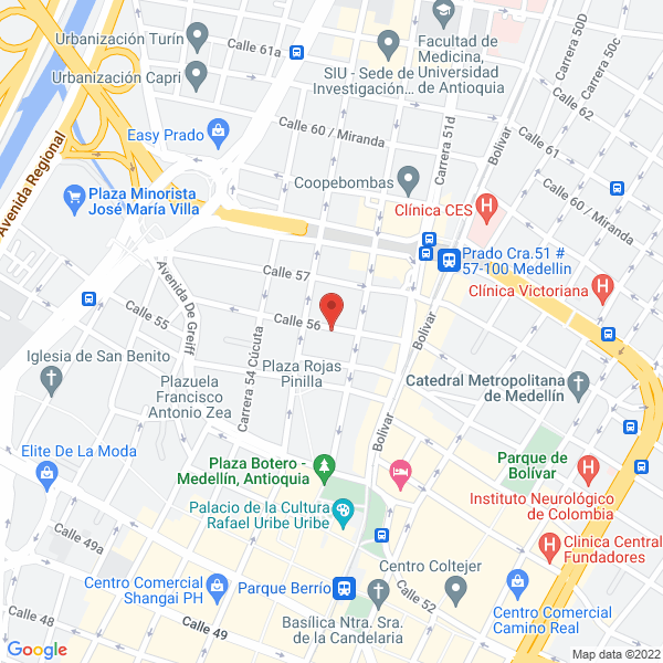 Mapa de Calzado London