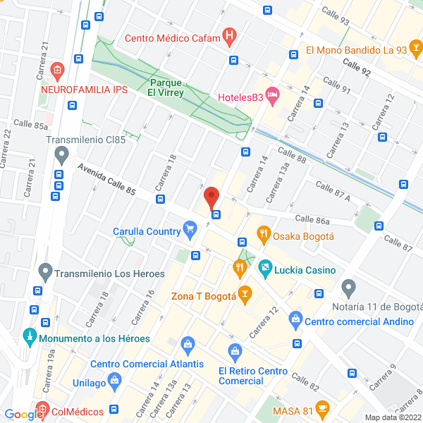 Mapa de Cambios Monaco