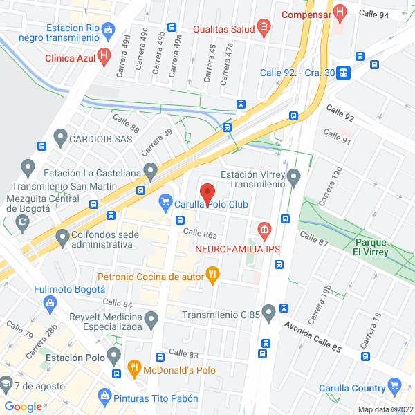 Mapa de Camilia Patisserie S.A.S.