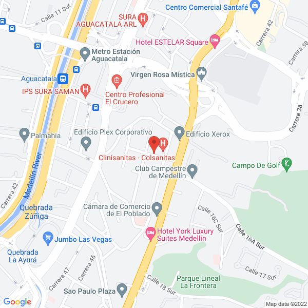 Mapa de Camino Del Angel