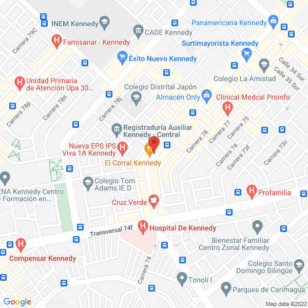Mapa de Camisas Persia