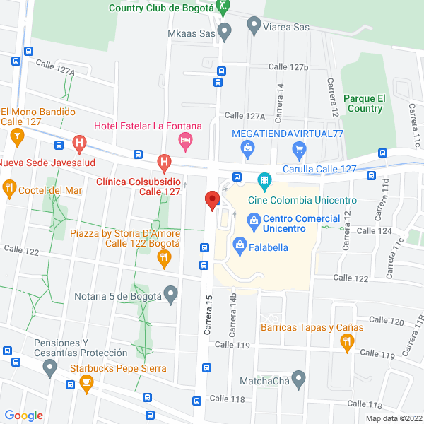 Mapa de Camisas Rathzel