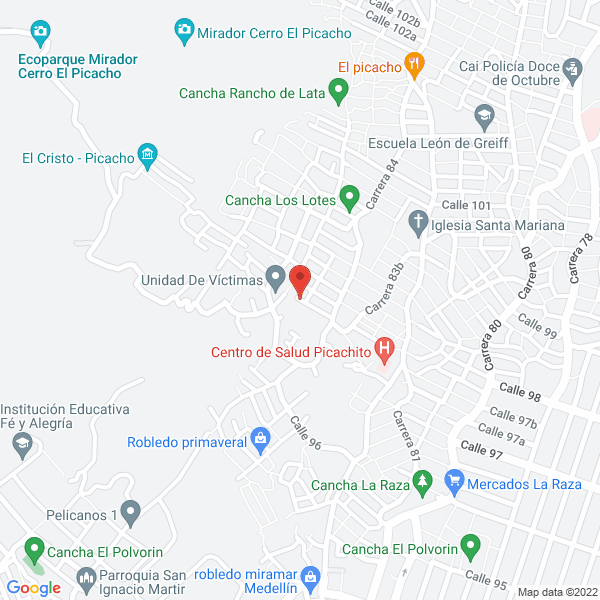 Mapa de Cardona Sánchez Luz Miryam