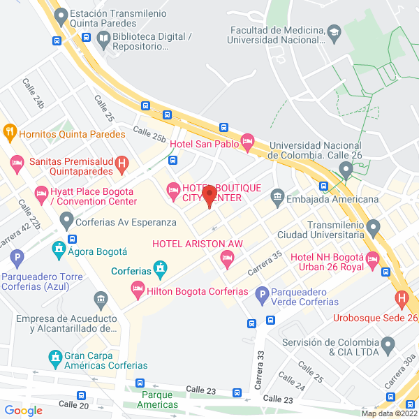 Mapa de Cargotrans International S.A.S.