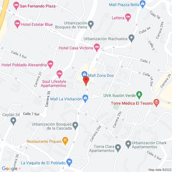 Mapa de Carlos Alberto Rios Mejia