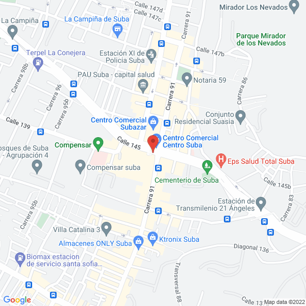 Mapa de Carlos Arango