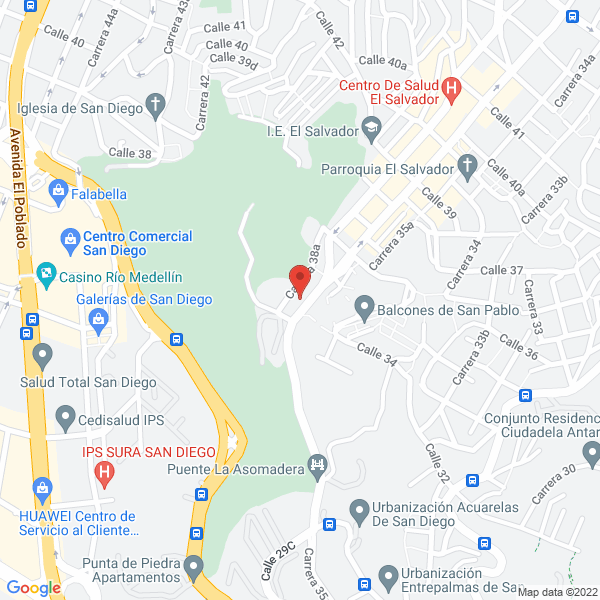Mapa de Carpintería Robeiro Ocampo
