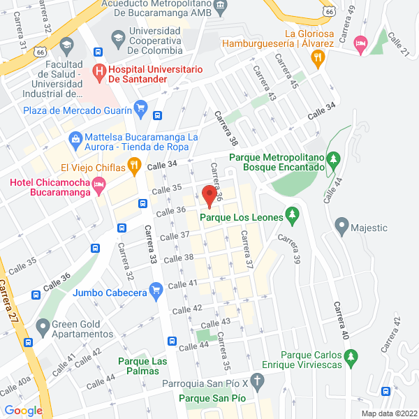 Map of Carlos Mauro Corzo Arguello