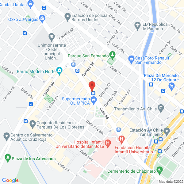 Mapa de Carmona Martha Alta Costura
