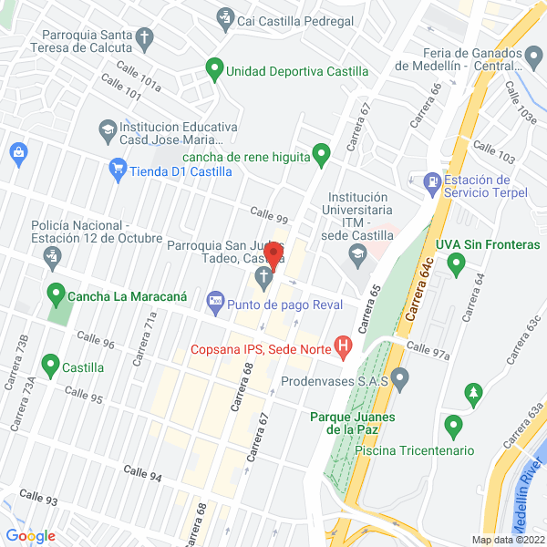 Mapa de Carnes La Duquesa